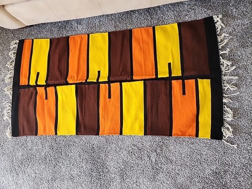 Vintage abstract mcm kilim - vintage,
